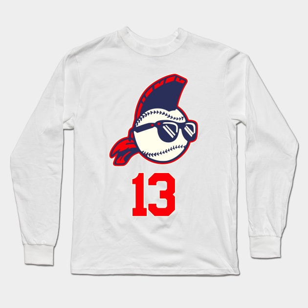 Pedro Cerrano Jersey (Front/Back Print) Long Sleeve T-Shirt by darklordpug